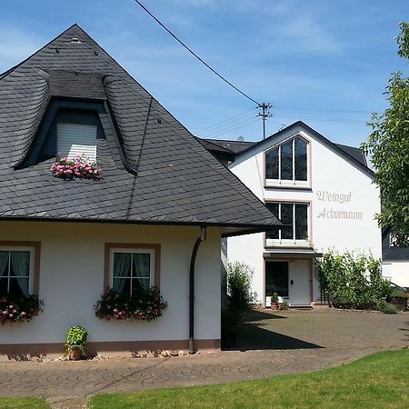 Ferienwohnung Weingut Ackermann Zeltingen-Rachtig Esterno foto