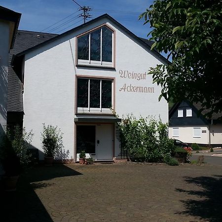 Ferienwohnung Weingut Ackermann Zeltingen-Rachtig Esterno foto